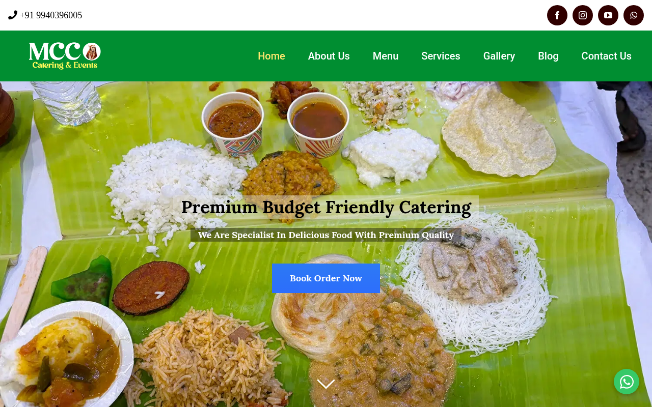 Catering in Chennai